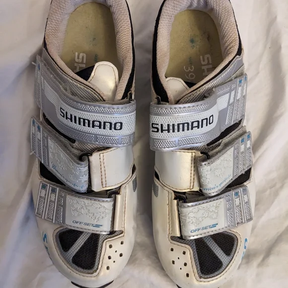90's / Y2K Shimano SH-WM60 mountain bike SPD shoes US 7.2 EUR 39 - Picture 4 of 5